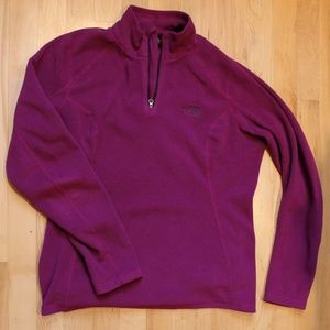 The NORTH FACE Quarter Zip Fleece, Like NEW, Med